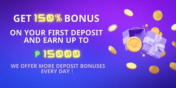 Daily cashback promotion banner with stacked coins and a calendar ribbon