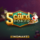 5 Card Poker hand tile art
