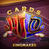 Cards Hi Lo guess tile art