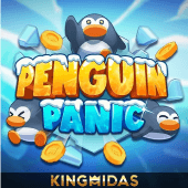 Penguin Panic ice tile art